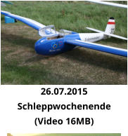 26.07.2015 Schleppwochenende (Video 16MB)